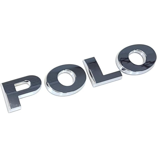 Monogramme Hayon "Polo" VOLKSWAGEN POLO 09/09->06/14 ORIGINAL => 6C08536872ZZ