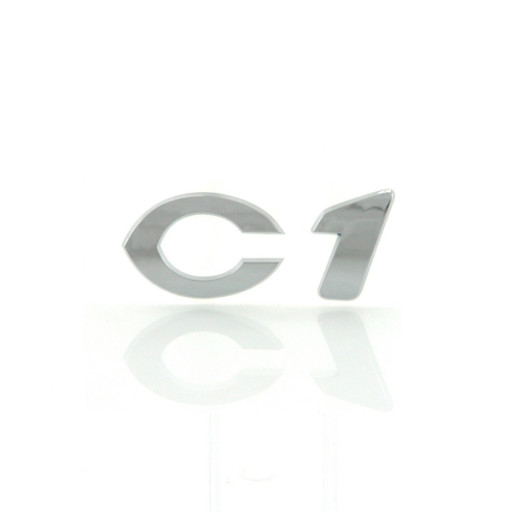 Logo hayon arrière CITROEN C1 03/05 => 00008665NR