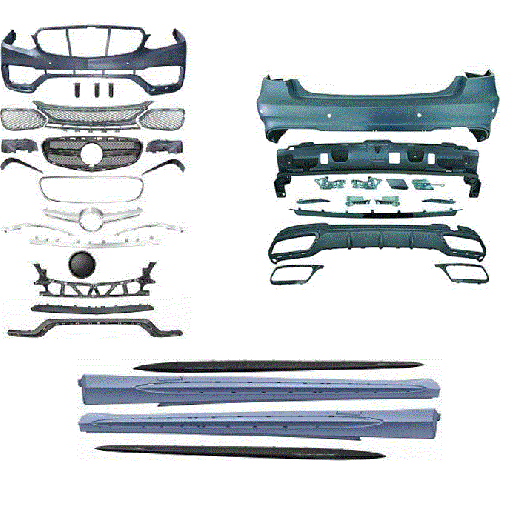 Kit pare chocs Sport AMG avant arrière bas de caisse MERCEDES CLASSE E (W212) de 2013 à 2016
