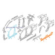 Bas De Caisse Droit 5 Portes Rxh PSA 508 01/15-> ORIGINAL => 1607251080