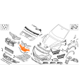 Grille Calandre (Version Initiale Paris) RENAULT CAPTUR 04/17-> ORIGINAL => 623105401R