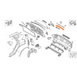 Poignee Hayon Chromee RENAULT CAPTUR 02/13->12/17 ORIGINAL => 848101327R