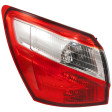 Feu arrière gauche NISSAN QASHQAI 03/10 => SAUF +2 = extérieur = 044175 avec platine = 26555BR00A