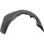 Pare boue d' aile avant droite SEAT IBIZA 2 (6K1) de 93 à 99 - OEM : 6K5809962B41 = 6K5809962