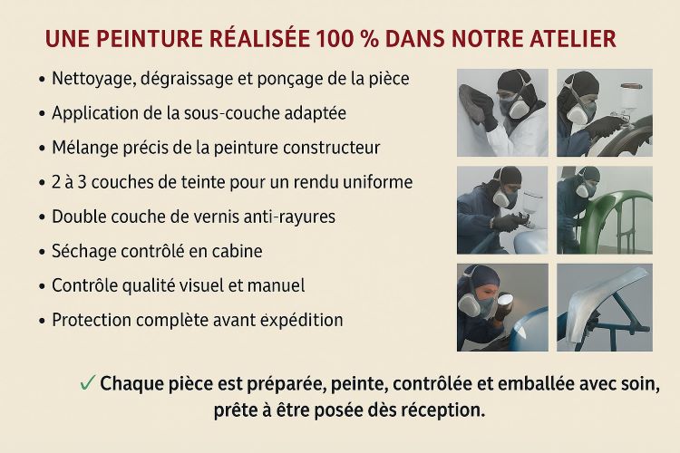 peinture réalisée dans notre atelier
